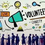 42955768 - volunteer charity help sharing giving donate assisting concept