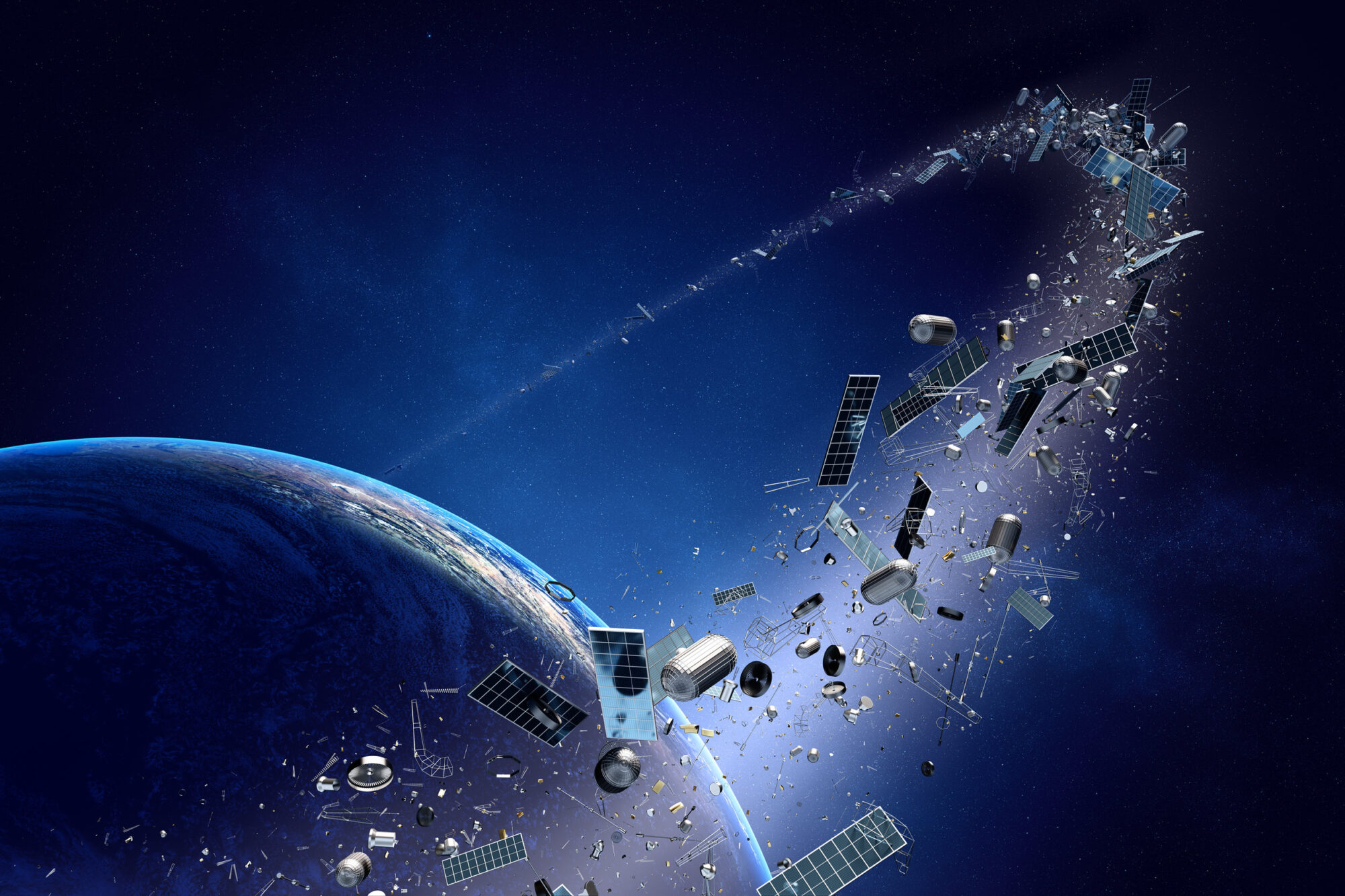 space debris header image
